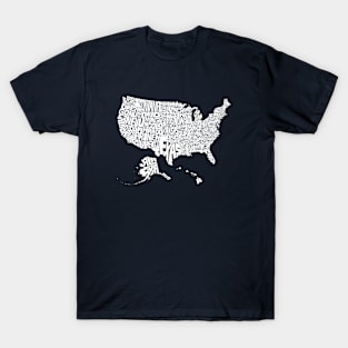 Usa States T-Shirt